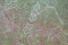 Oneiric Demesne, 2020  Detail 48 x 48 inches